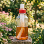 Docht-Topf aus einer Kunststoffflasche