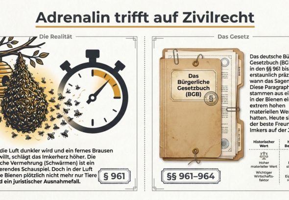 Bienenschwarm Zivilrecht