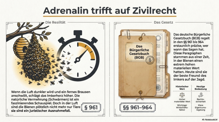 Bienenschwarm Zivilrecht