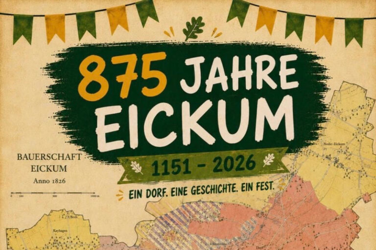 Dorffest Eickum, das 875-Jahre-Jubiläum + Imkerverein Herford
